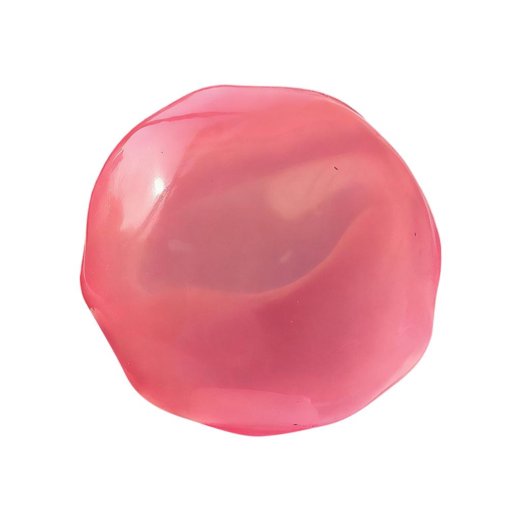 Transparent Stress Relief Ball 6cm Soft Decompression Toy for Hand Exercise and Relaxation Suitable for Home Office School Use