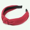 Fashion Solid Fabric Headbands For Women Hair Bands Hoop Girl Headwear Washing Clips Cute Basic Hairbands Hair Accessories