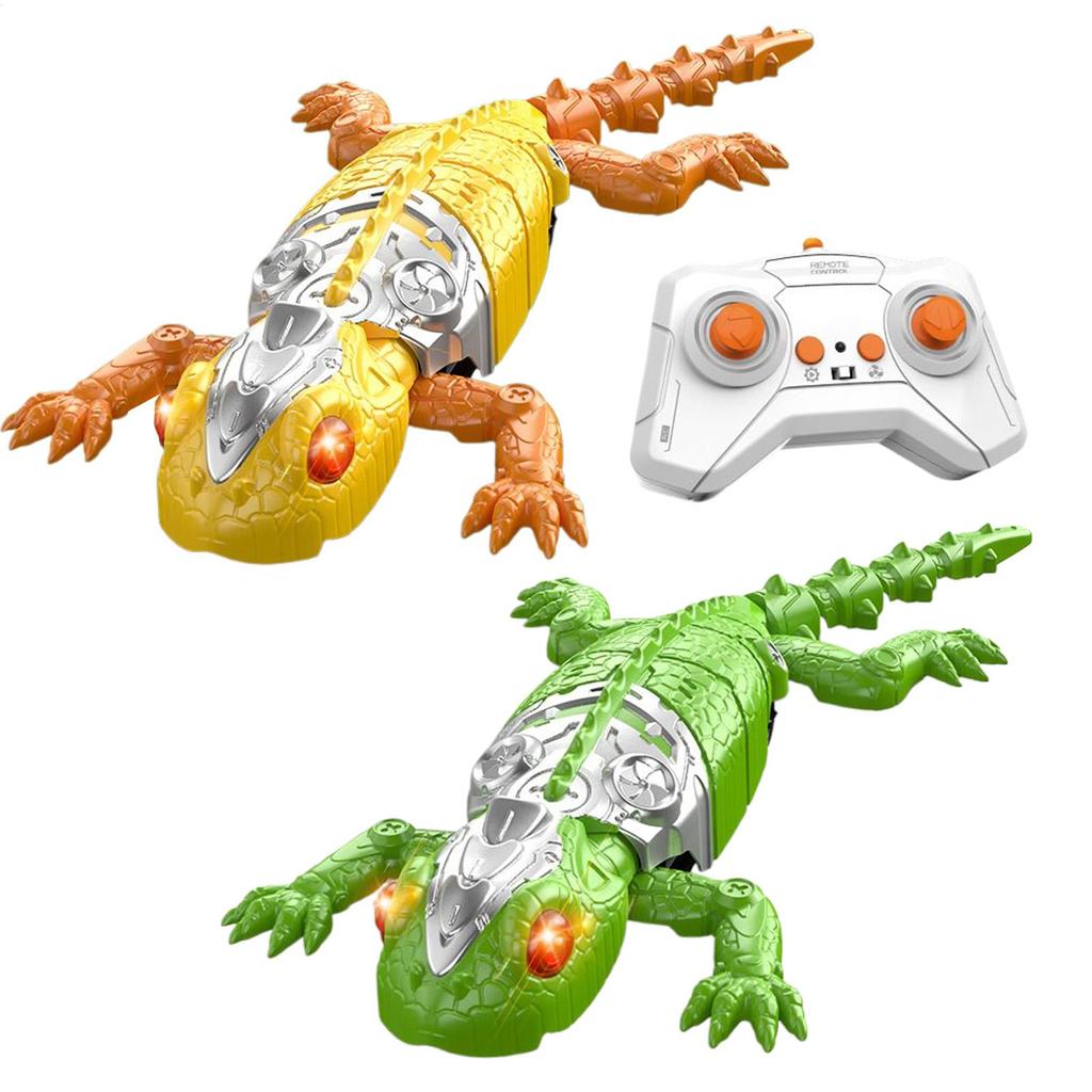 RC Realistic Biomimetic Wall Climbing Lizard Robot Toy, Remote Control Gecko To Climb Glass And Smooth Walls, kids Birthday gift