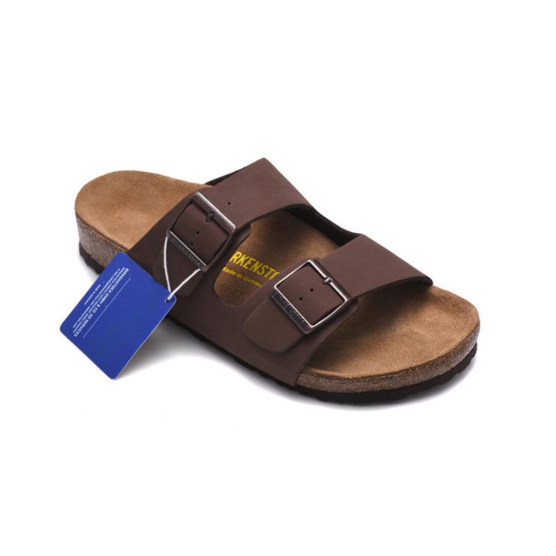 

hoes rizona slippers leather cork sandals outer wear men s and women s sandals oken shoes correct letters 46
