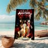 Beach Towel with Avatar The Last Airbender1 Pattern - Soft,absorbent,machine Washable Lightweight&Modern,swimming,Travel Essentials