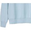 UNIQLO Sport Solid Color Crew Neck Pullover Sweatshirt Unisex sweatshirt Light-Blue 444966-60