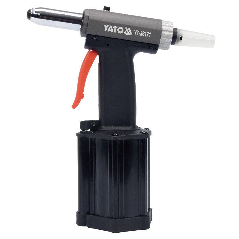 Пневматичний заклепувальний пістолет YATO та інструмент для витяжної клепки