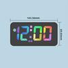 New Creative Book Alarm Clock Intelligent Colorful LED Light Smart Clock Luxury Digital Electronic Alarm Clock Home Accessories
