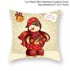 2022 Cartoon Christmas Style Collection Cushion Cover Printed Pillow Living Room Decorative Pillowcase Pillowcase Aesthetics