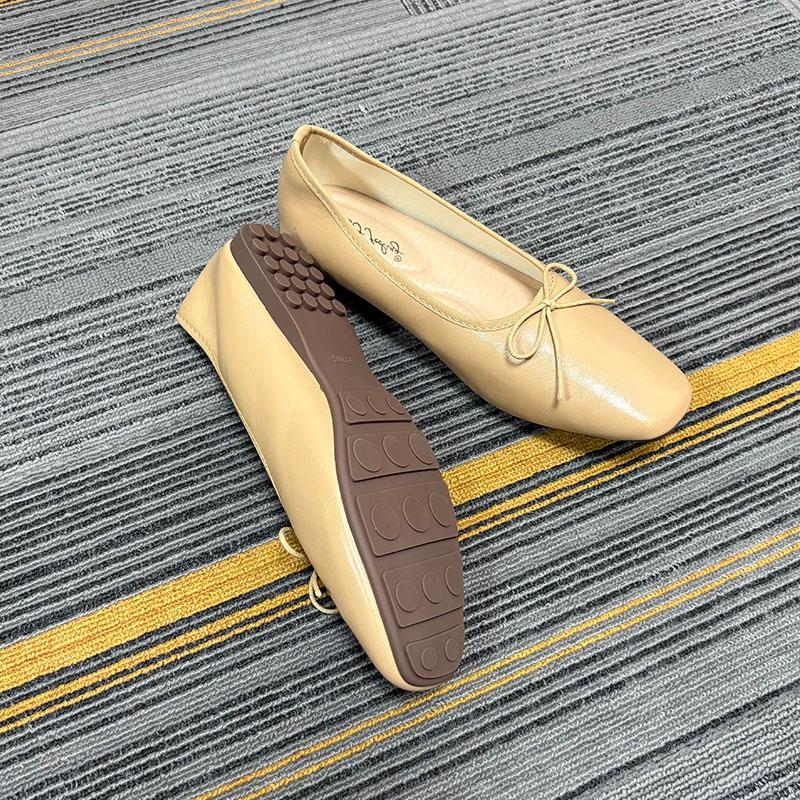Fashion Luxury Butterfly-Knot Footwear Flats With Shoes For Women Female Soft Fashion Shallow Ladies Ballet Flats Slip On Shoes