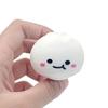 3Pcs Cartoon Expression Steamed Bun Toy Stress Relief Slow Rising Dumpling Squeeze Sensory Toy Soft Stress Ball Simulated Dough Ball Fidget Toy