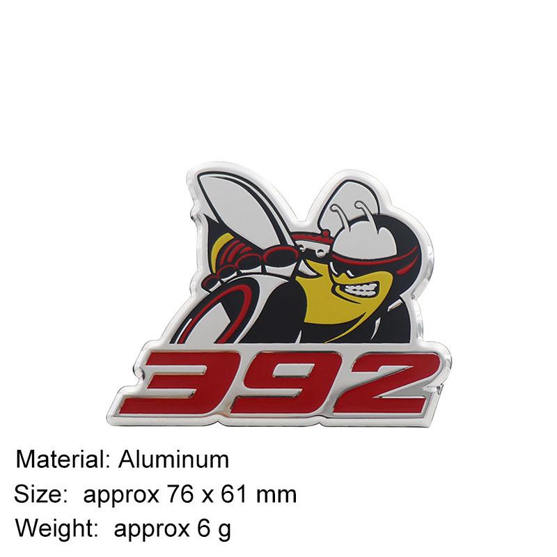 

3D Стайлинг автомобиля 392 автомобиль Капот Крыло багажник Задний капот Шильдик Наклейка Эмблема Значок Наклейка для американского внедорожника Внедорожник red