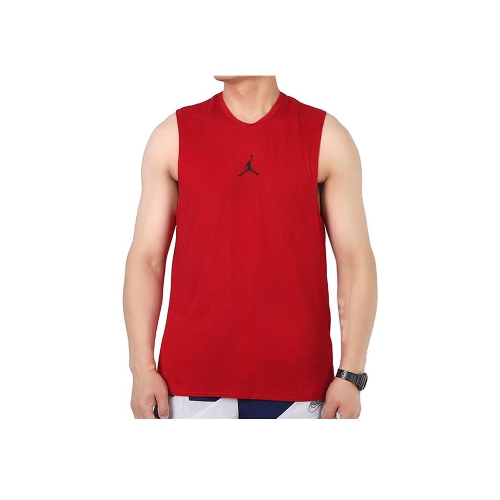 Jordan Quick-Drying Basketball Training Vest Men Tops Red CU1025-687