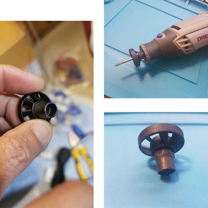 Foukací pistole na prach se závitem pro příslušenství nářadí Dremel Vhodné pro DREMEL 3000