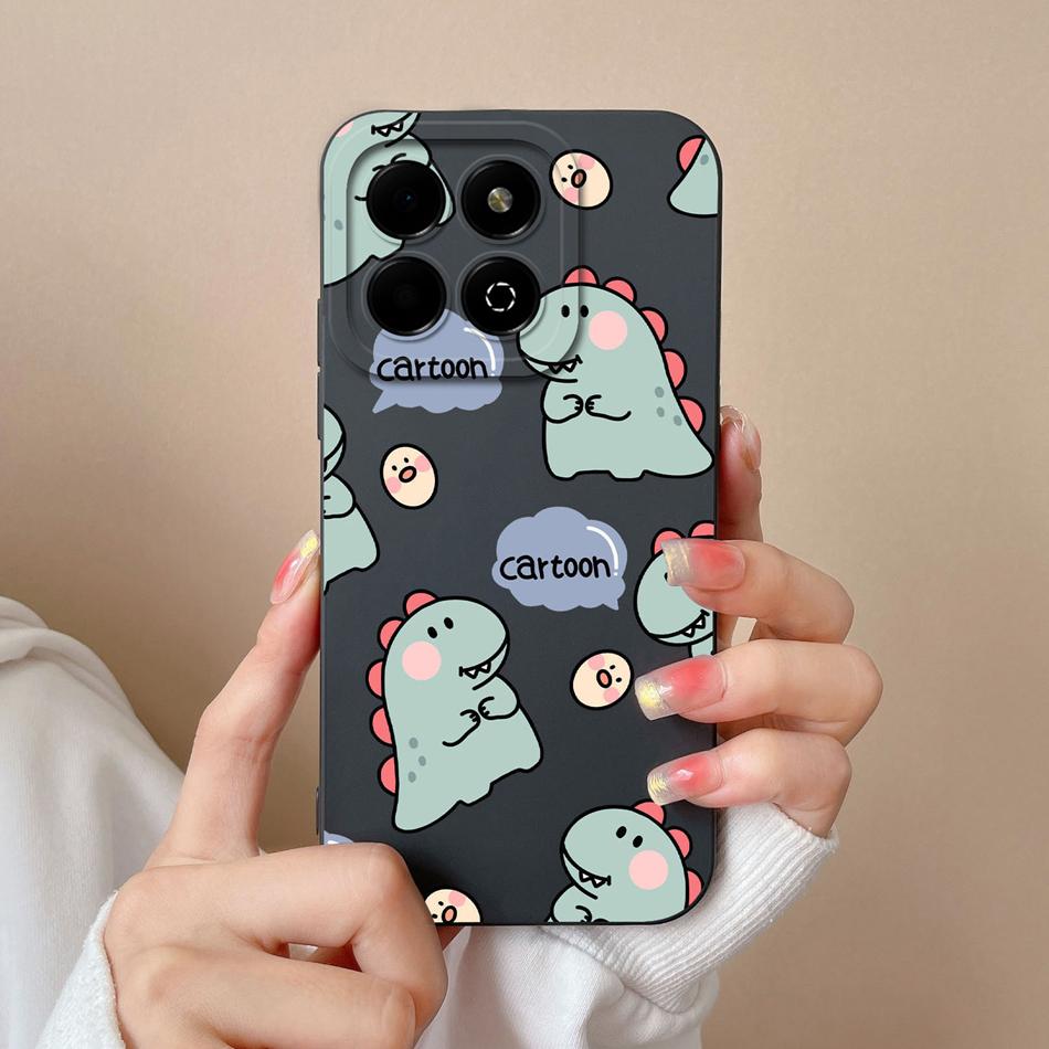 

Case For Honor X6B Phone Back Cover Cute Avocado Soft Comfortable Liquid Silicone Camera Protection Anti Drop Bumper Capa Funda Honor X6B (4G)