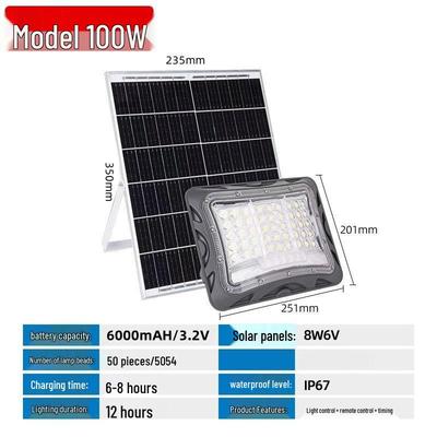 JUN YONG LIGHTING Solar LED Flood Street Light