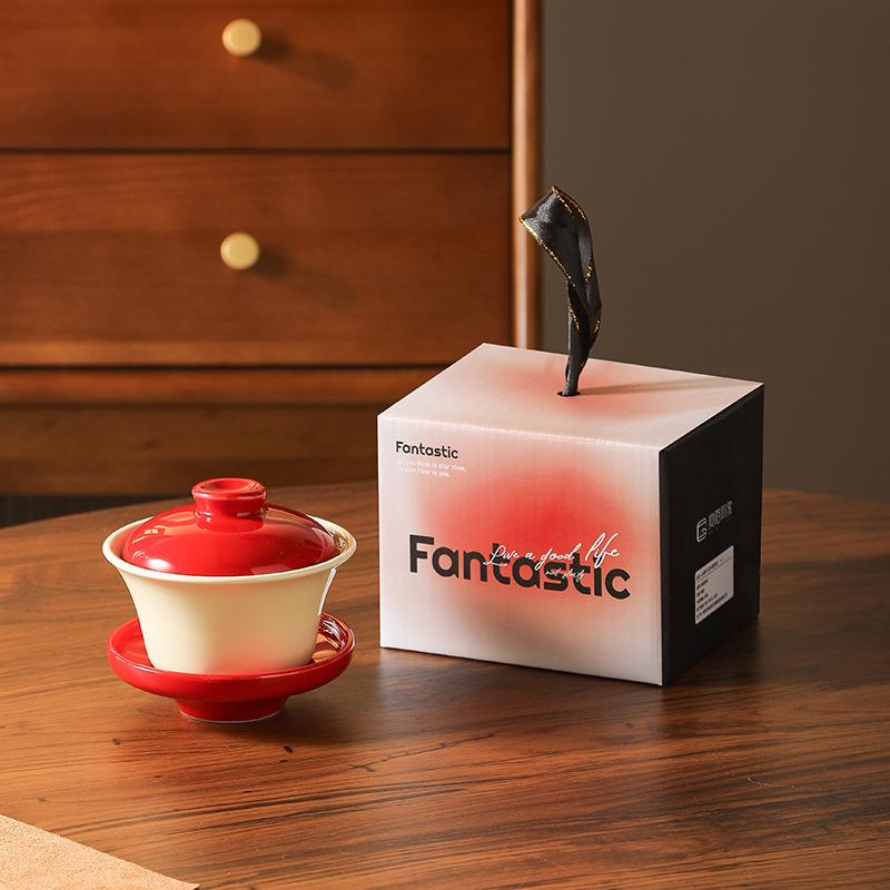 

Fantexi s High Value Tea Cup Coffee Cup Creative Gift Set Ceramic Flower Tea Cup Dessert Ice Cream Cup Souvenir 200-30ml