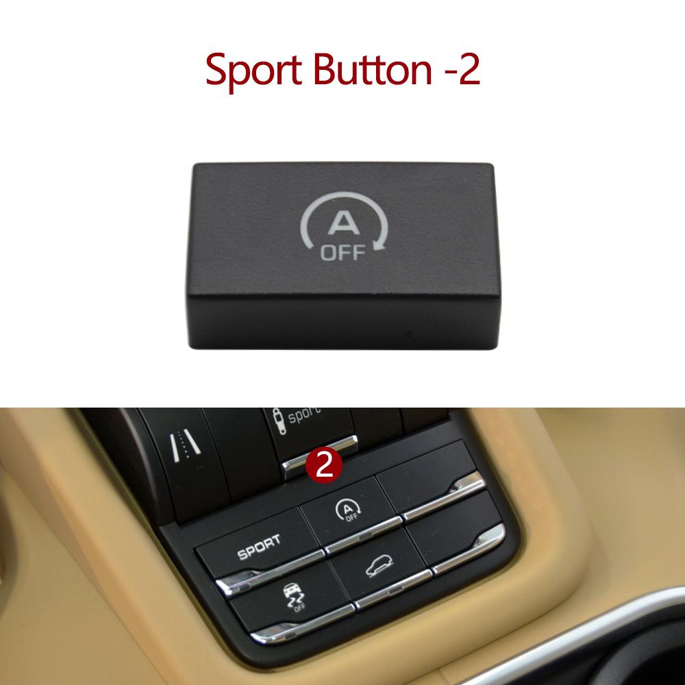 Car Front Console Drive Mode Suspension Sport Switch Console Traction Control Button For Porsche Cayenne 7P5 2010-2018 7P5927127