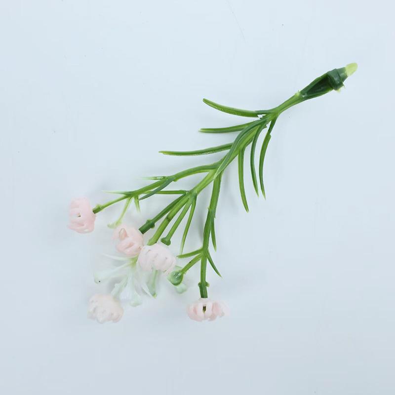 Small Fresh Simulation Starry Fork Handmade Diy Hairpin Flower Garland Headdress Decorative Accessories Artificial Plastic Flower Strings