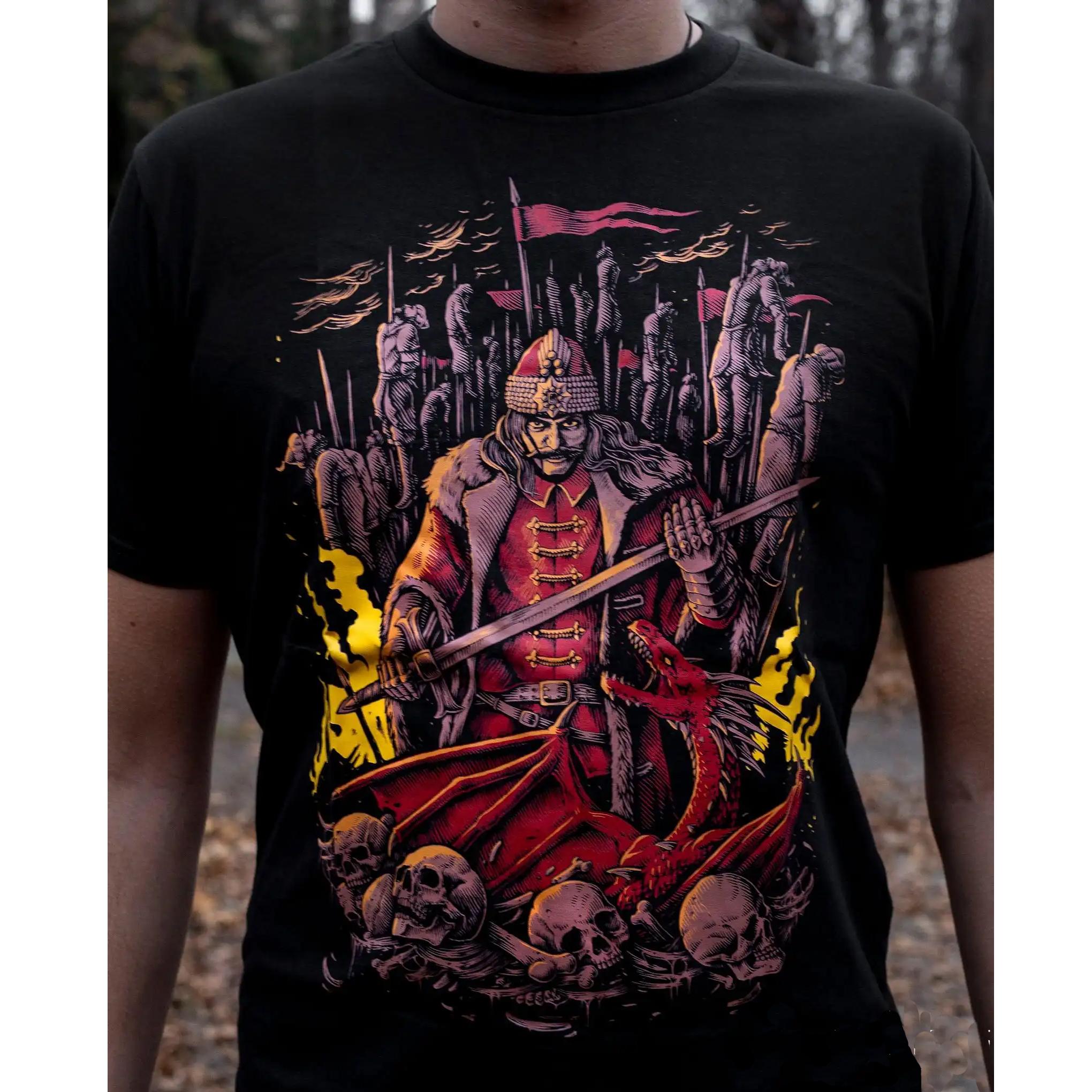 

Vlad The Impaler, Vlad III Dracula, Vlad Tepes, Dracuglia T-Shirt. Summer Cotton Short Sleeve O-Neck Mens T Shirt New S-3XL 4XL
