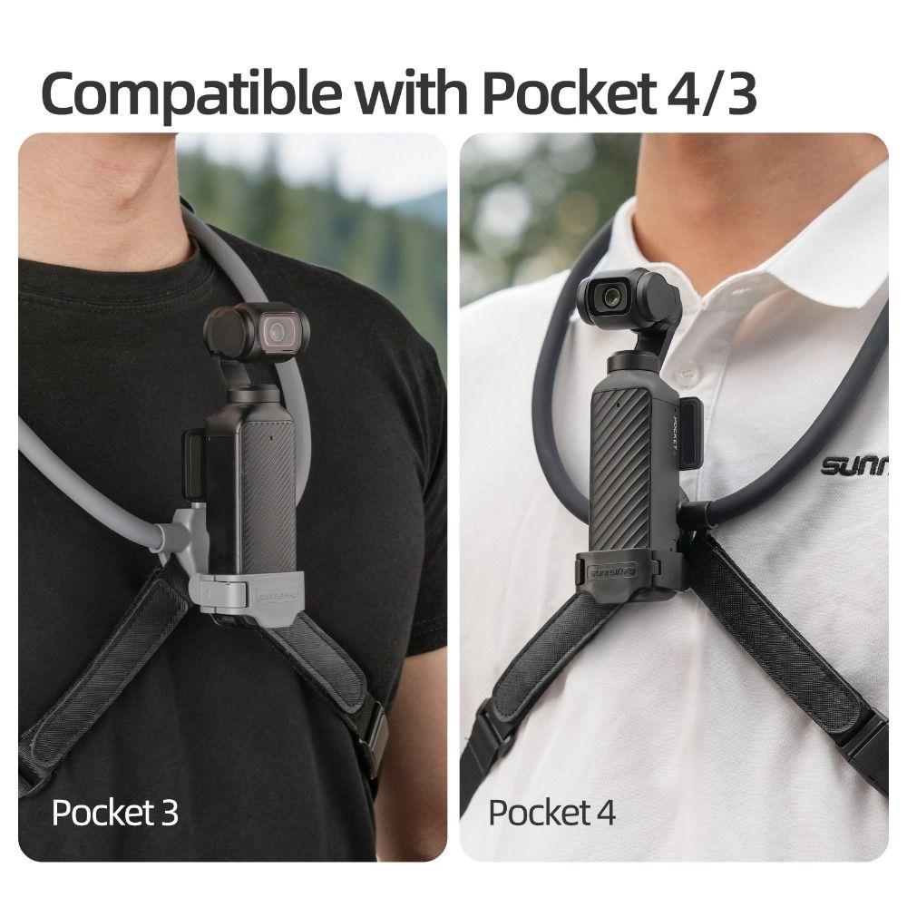 Adjustable First-Person View Shooting Bracket for DJI Osmo Pocket 4 3 Camera Accessories