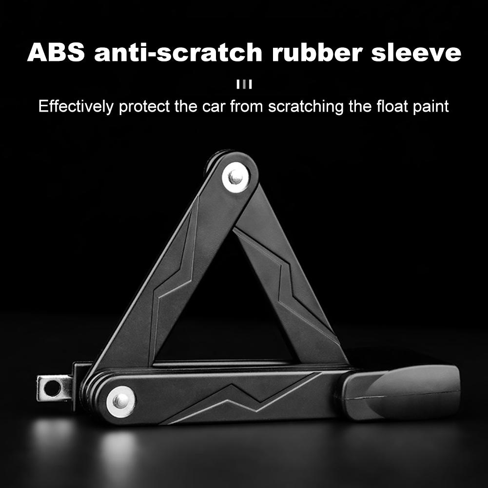 Fiets Vouwslot Hoge Beveiliging Fiets Vouwslot Anti-Diefstal MTB Racefiets Slot voor Motorfiets Scooter E-Bike