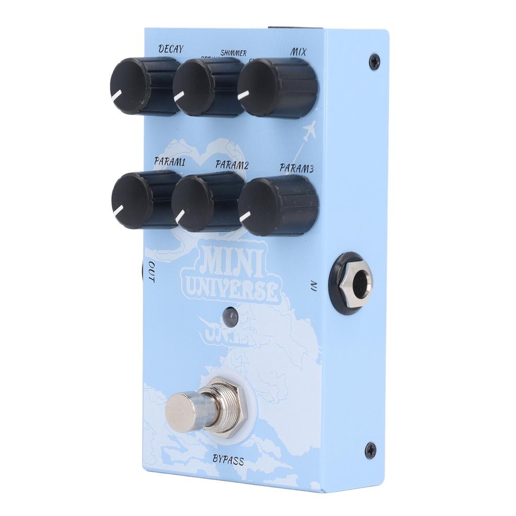 Guitar Effect Pedal 9 Reverb Types Warm Authentic Sound Digital Modeling Reverb Effect Pedal