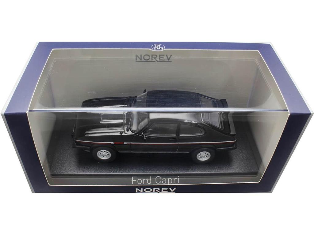 Noreb 1/43 Ford Capri III 1980 Schwarz Zusammengebaut