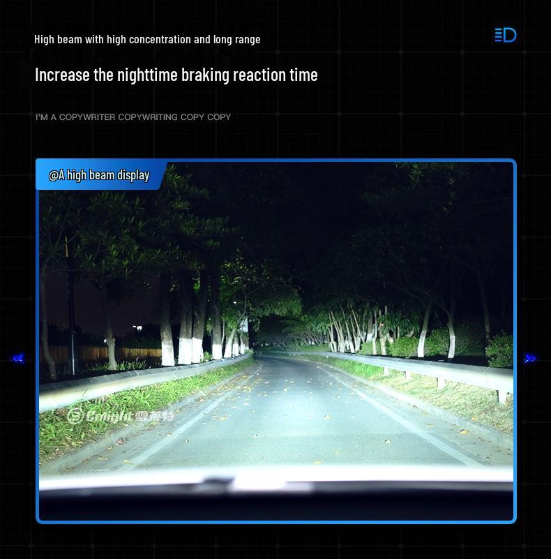 Shelite G-pro 110W LED Car Headlight H1H4H7H11 High/Low Beam