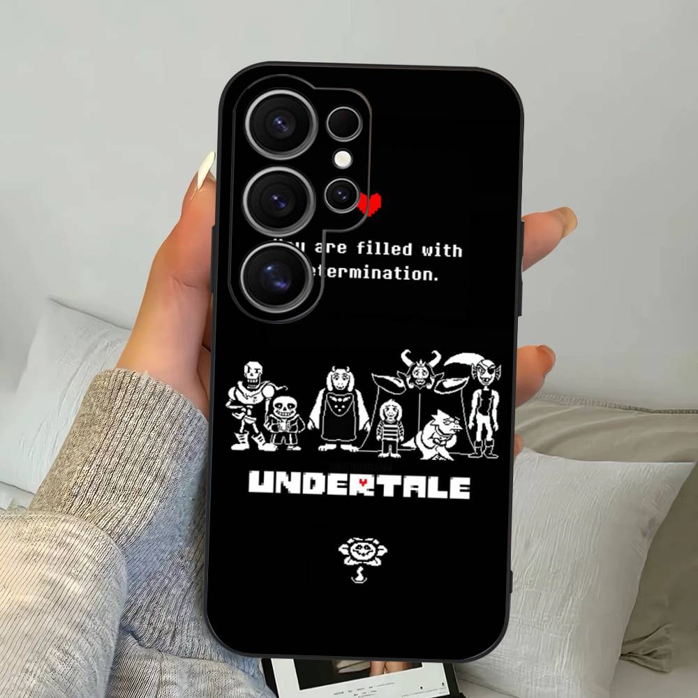 U-Undertale Game Phone Case For Samsung S 24 Fe 25 Ultra Plus 20 Lite 21 30 22 23 24 22 Ultra 5G Fundas