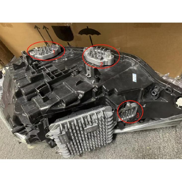 Red Angel Eyes DRL LED Boards For 2016-2018 BMW 3 Series F30 F31 330 320 LCI Adaptive LED Headlights 7419615 63117419610 7419610