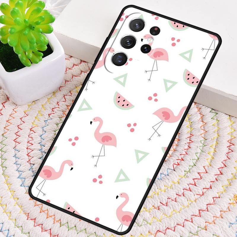 Animal Flamingo Phone Case for Samsung Galaxy note 10 pro S26 Ultra S23 S24 FE S25 S21 S22 PLUS shockproof Cove