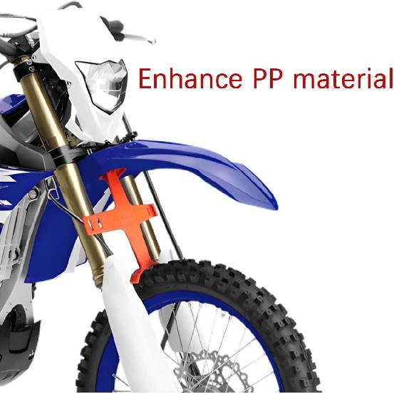 Motorcycle Suspension Fork Support Guard Transportation Protector, Orange