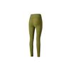 SAUCONY Solid Color Straight Leg Fitness Leggings Women Leggings Light-Yellow Army-Green SC1230002DY-GE69