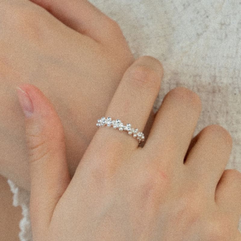 NORMALLEE [Silver 925] Bubble Ring