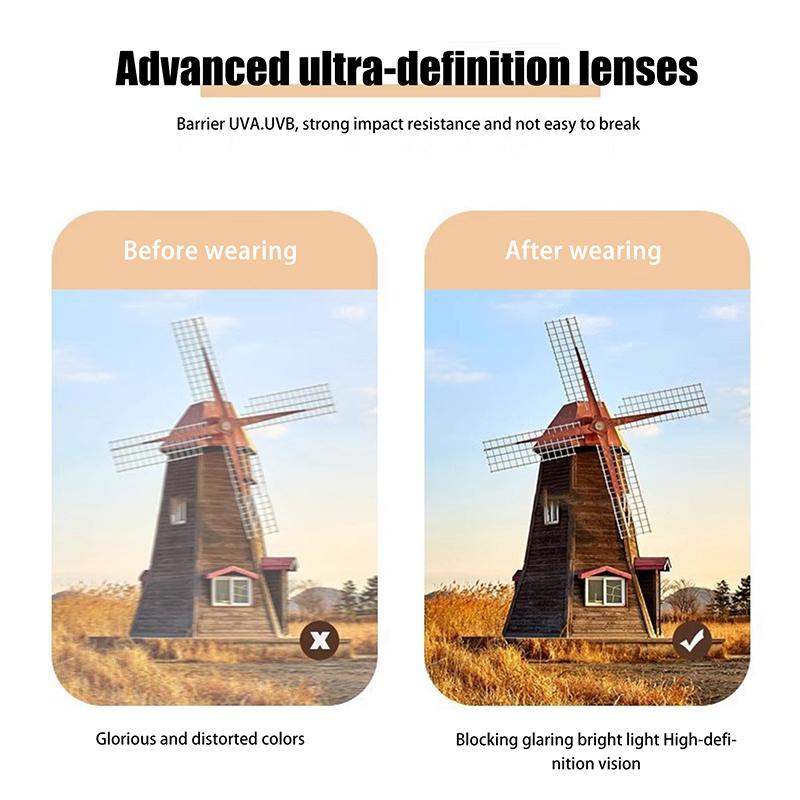 Retro Circular Sunglasses Men Women Retro Sun Glasses Uv Protection Shades For Outdoor Summer Sun Protection Travel Photography