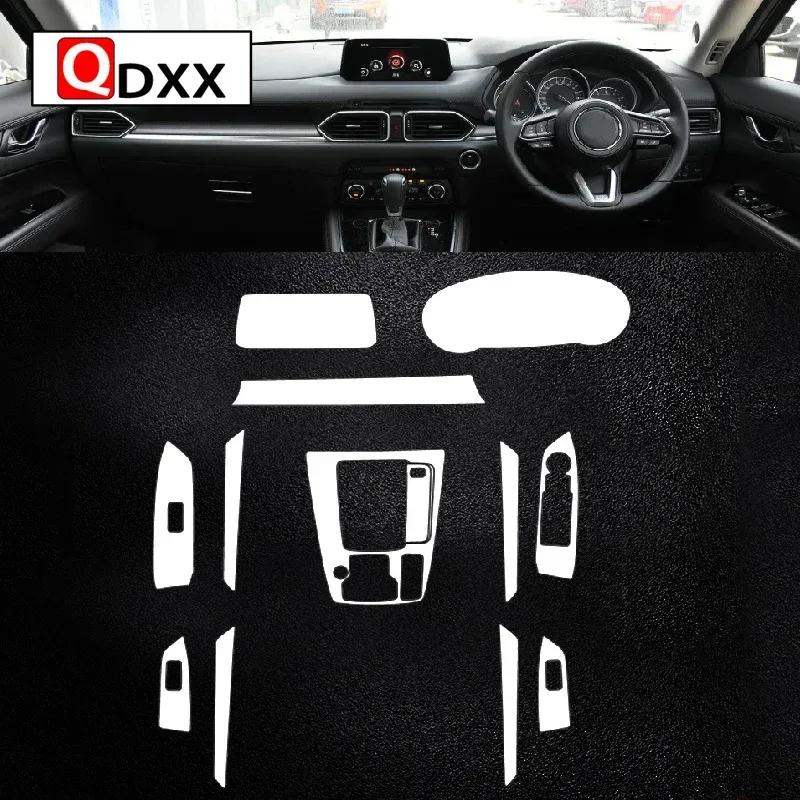 For Mazda CX-8 2017- Car Interior Center Console Transparent TPU Protective Film Anti-scratch Repair Film Accessories Refit
