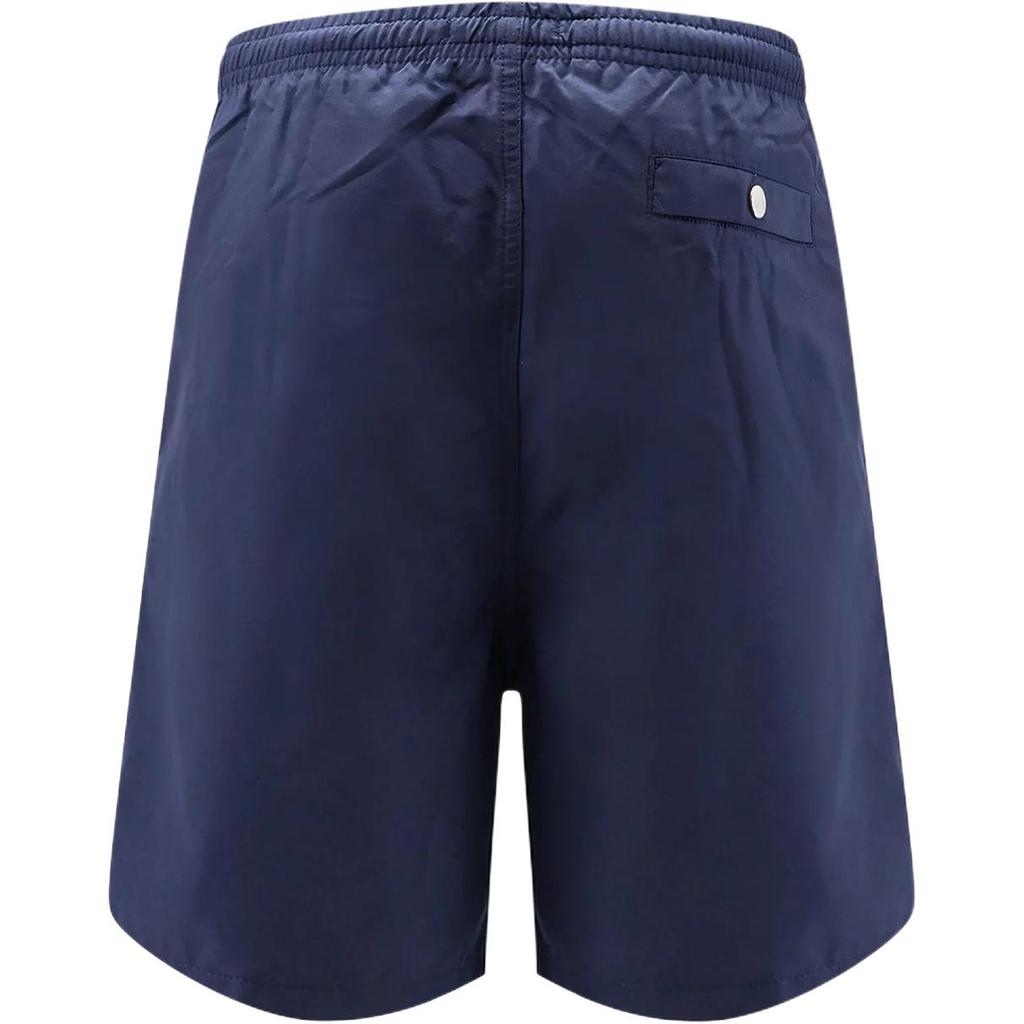 AMIPARIS Solid Color Elastic Waist Mid Rise Logo Swim Trunks Men swimwear HBW318PA0027A021