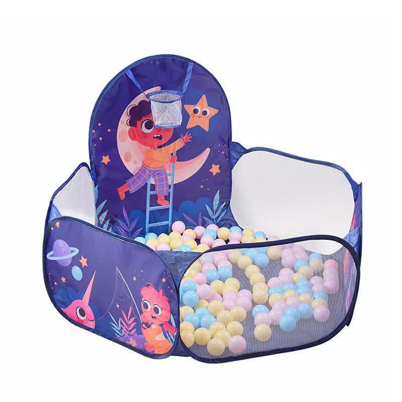 Kids Indoor Outdoor Play Tent with Ball Pit