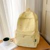 Schoolbag niche style high-value backpack junior high school girl class schoolbag girl high school student fashion campus backpack