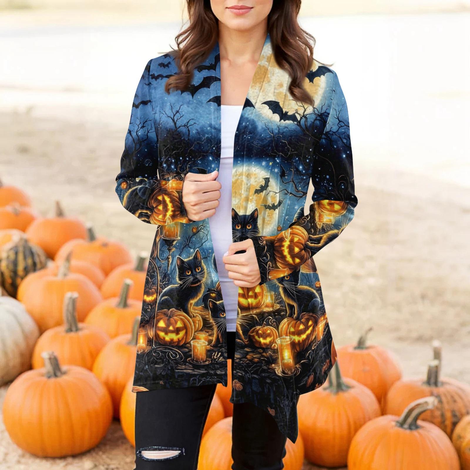 

Жіноча модна повсякденна однотонна куртка з довгим рукавом і довгим рукавом на грудях M