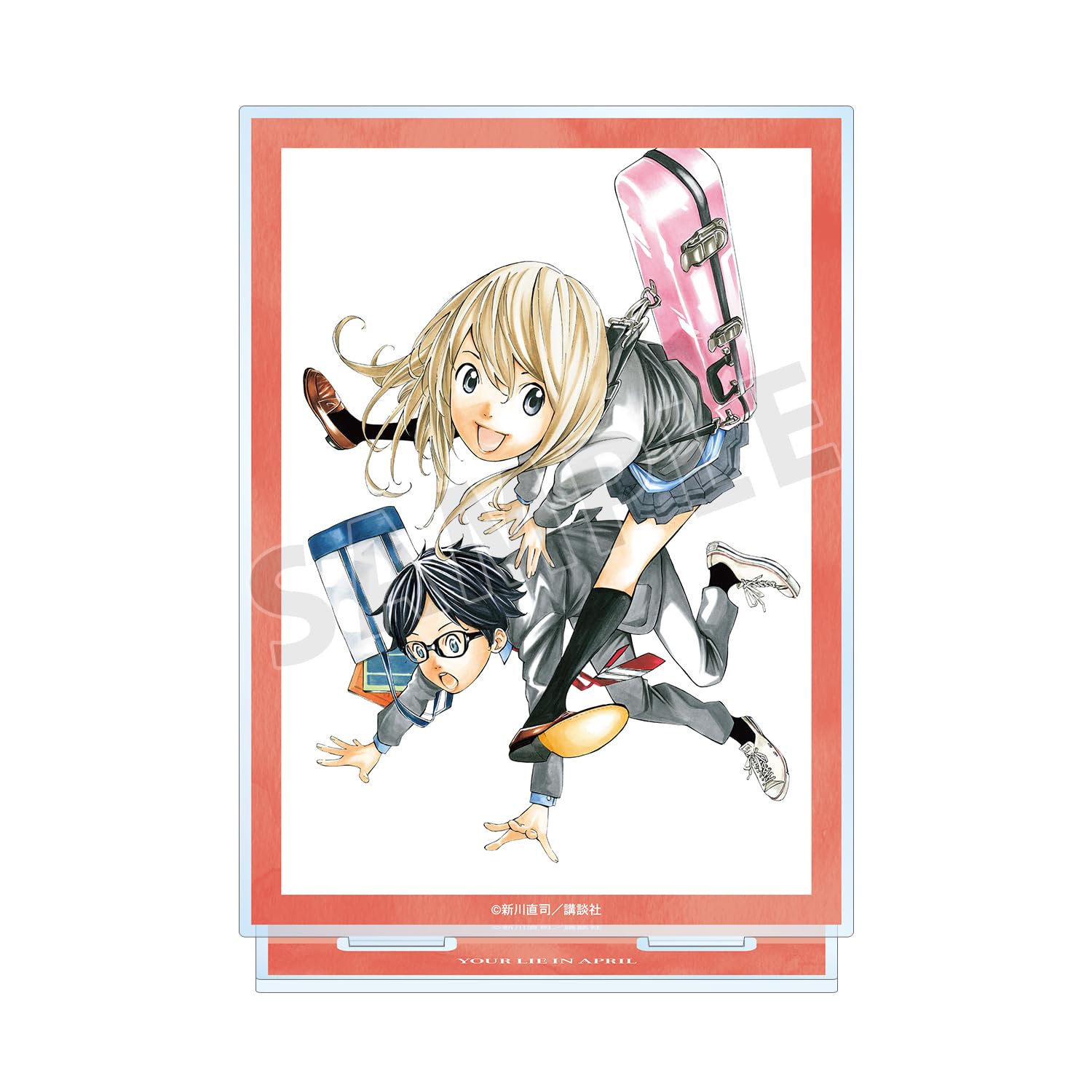 

Your Lie in April Color Illustration Big Acrylic Stand ver.A
