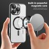Für iPhone 16 Pro Max Hülle Kompatibel mit MagSafe TPU+PC Transparente Rückseite