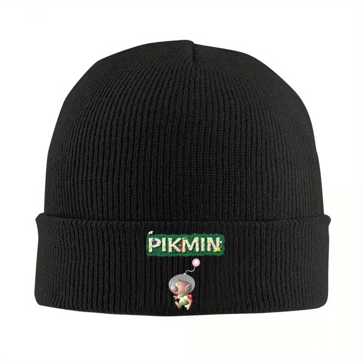 NEW Pikmin Family Fun Hats Autumn Winter Beanies New Cap FeUnisex Unisex Acrylic Knitted Caps