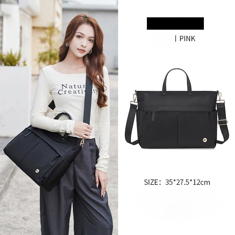 Modische und lässige leichte Hand-Schultertasche Computertasche Einkaufstasche mit großem Fassungsvermögen