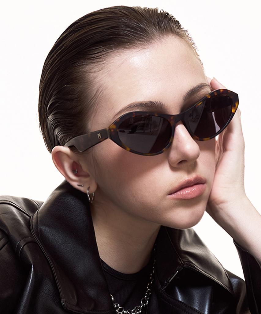 Maeteupeojeu Cy-129 Acetate Sunglass Leopard