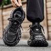 Men's shoes spring and summer breathable versatile casual dad shoes men's thick-soled heightening Darth Vader sneakers