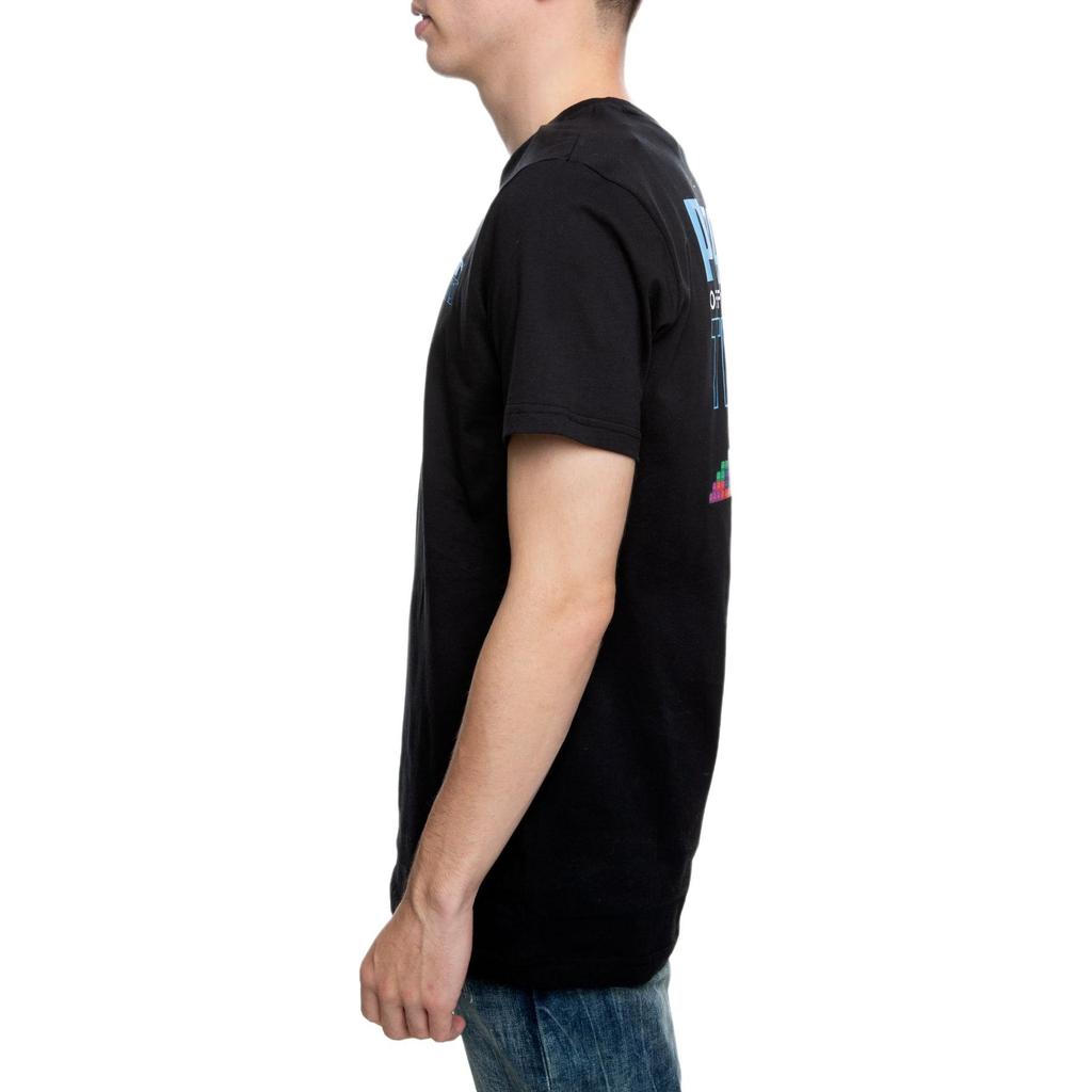 PUMA T Shirts Men's Black Crew Neck Moderate 597138-01