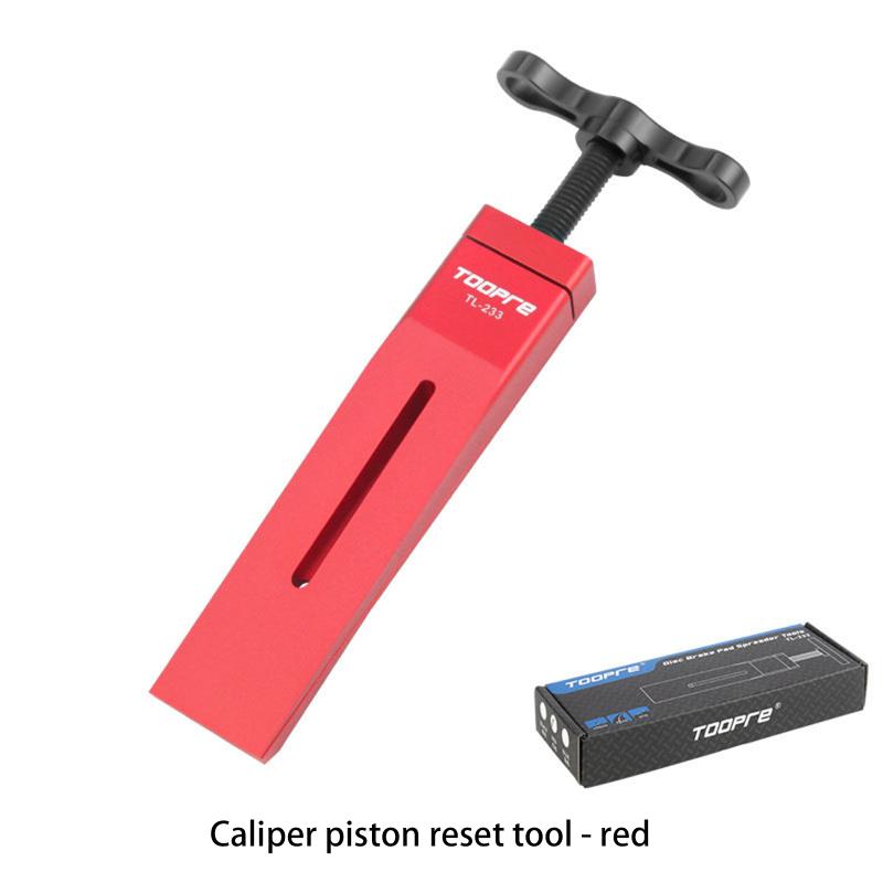 

Mountain Bike Oil Disc Piston Reset Tool Road Bike Brake Caliper Hydraulic Clamp Reset красный