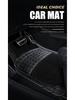 Four-Piece Universal PVC Car Floor Mats - Anti-Slip, Waterproof, Heat-Resistant Interior Protection.