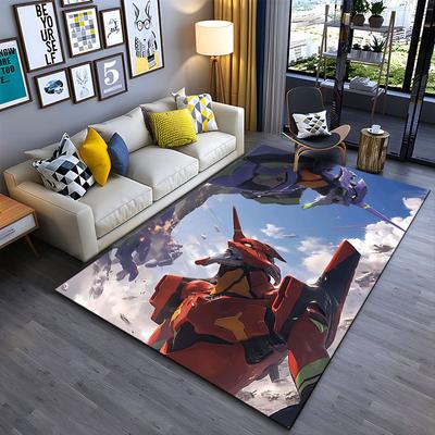 "Mecha Battle Design Carpet" Suitable As a Non-slip Mat for the Living Room or Bedroom Sofa