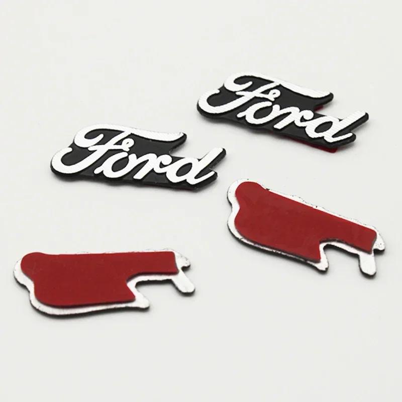 

Car Sticker 2025 Hot For Ford Fiesta Mondeo Fusion Explorer Escape Shelby Edge Car Audio Decorate 3D Aluminum Emblem Badge Stick