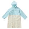 BEAMS SCHOOL Two-Color Raincoat 144515 SAX 160 Kids