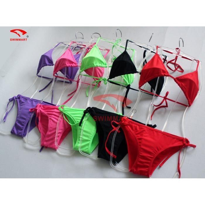 Damen Badeanzug - Wishnice - Push-up Bikini 2-teilig - Farbe Grün - Größe Einheitsgröße - Sexy Stil